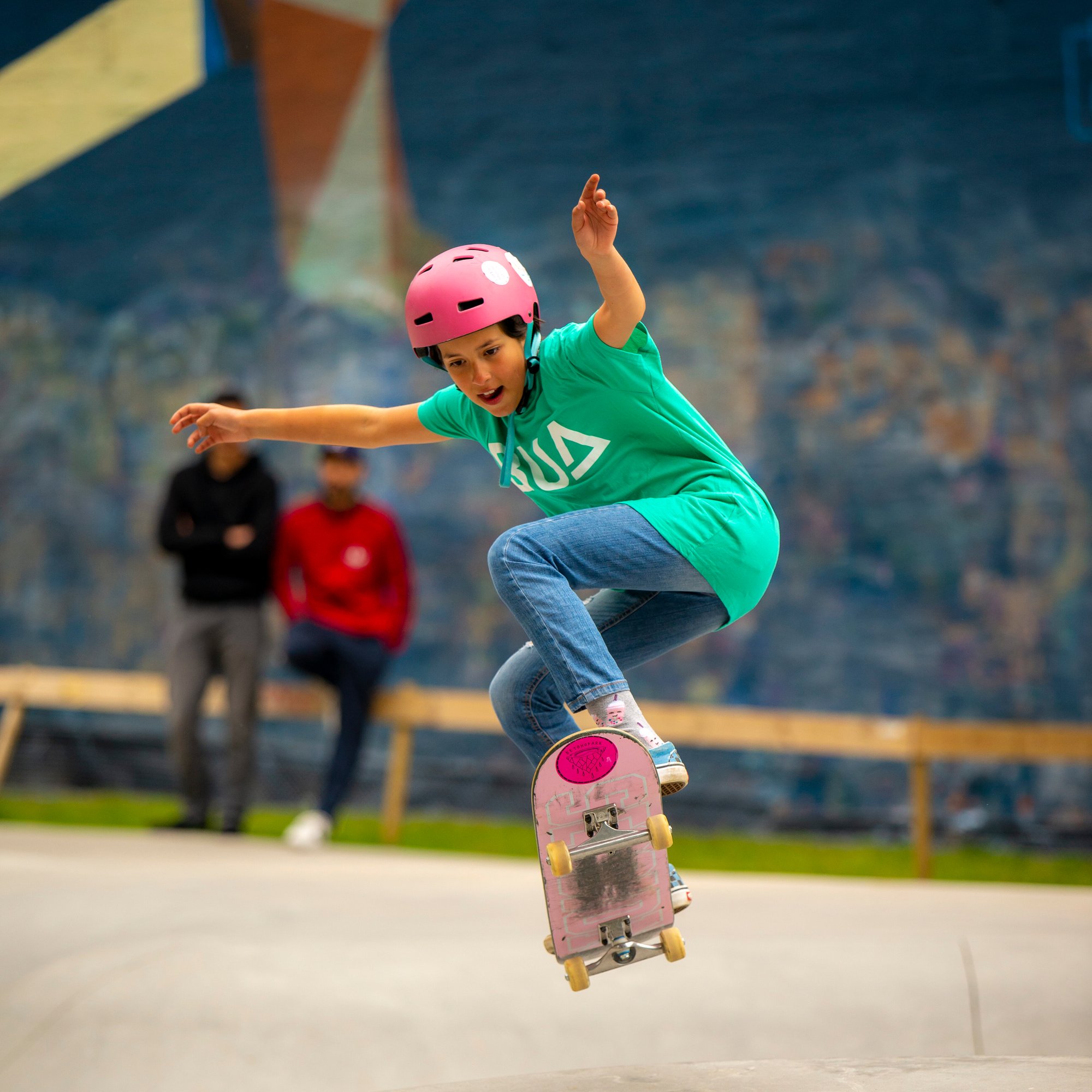 Barn som skater