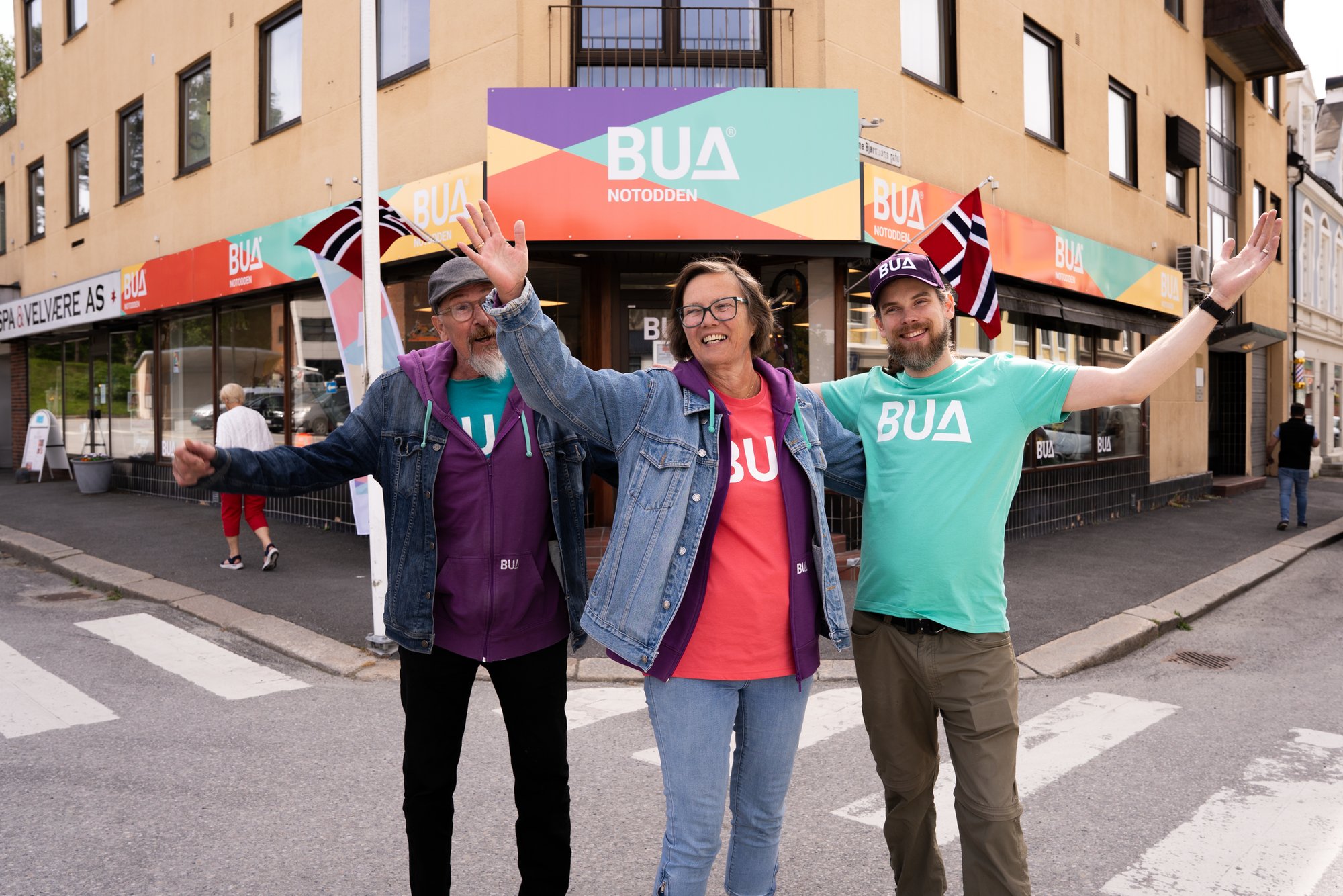 Åpning av BUA Notodden